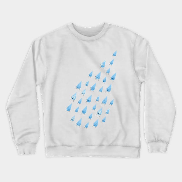 Raining Cats and Dogs Crewneck Sweatshirt by Made With Awesome